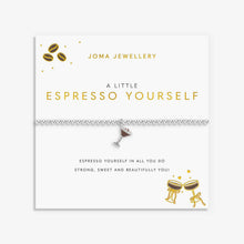 Load image into Gallery viewer, JOMA JEWELLERY | A LITTLE VIBES | ESPRESSO YOURSELF