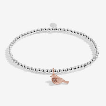 Load image into Gallery viewer, JOMA JEWELLERY | CHRISTMAS A LITTLE | CHRISTMAS ROBIN BRACELET