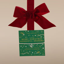 Load image into Gallery viewer, JOMA JEWELLERY | CHRISTMAS A LITTLE | MERRY CHRISTMAS WONDERFUL GRANDMA BRACELET