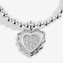 Load image into Gallery viewer, JOMA JEWELLERY | CHRISTMAS A LITTLE | FAMILY IS THE HEART OF CHRISTMAS BRACELET