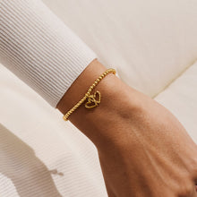 Load image into Gallery viewer, JOMA JEWELLERY | CHRISTMAS A LITTLE | MERRY CHRISTMAS FABULOUS FRIEND GOLD BRACELET