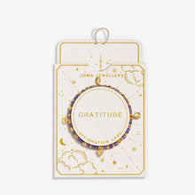 Load image into Gallery viewer, JOMA JEWELLERY | AFFIRMATION CARD | GRATITUDE | GOLD PLATED