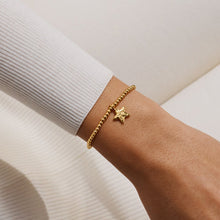 Load image into Gallery viewer, JOMA JEWELLERY | CHRISTMAS CRACKER | GOLD MERRY CHRISTMAS BRACELET