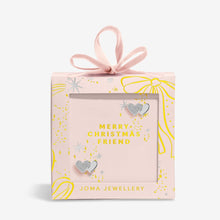 Load image into Gallery viewer, JOMA JEWELLERY | CHRISTMAS EARRING BAUBLE | MERRY CHRISTMAS FABULOUS FRIEND