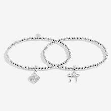 Load image into Gallery viewer, JOMA JEWELLERY | CHRISTMAS INFINITY BRACELETS | CHRISTMAS WISHES SET