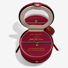 Load image into Gallery viewer, JOMA JEWELLERY | CHRISTMAS BAUBLE JEWELLERY BOX | JUST FOR YOU BRACELET
