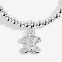 Load image into Gallery viewer, JOMA JEWELLERY | SNOWGLOBE A LITTLE | GINGERBREAD WISHES BRACELET