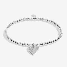 Load image into Gallery viewer, JOMA JEWELLERY | SNOWGLOBE A LITTLE | WITH LOVE AT CHRISTMAS BRACELET