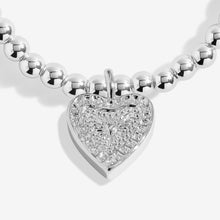 Load image into Gallery viewer, JOMA JEWELLERY | SNOWGLOBE A LITTLE | WITH LOVE AT CHRISTMAS BRACELET