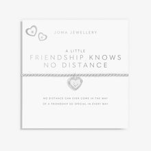 Load image into Gallery viewer, JOMA JEWELLERY | A LITTLE | FRIENDSHIP KNOWS NO DISTANCE