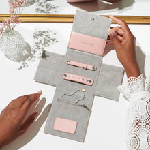 Load image into Gallery viewer, JOMA JEWELLERY | JEWELLERY ROLL | A LITTLE LOVE | PINK