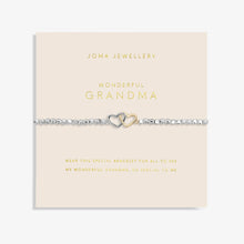 Load image into Gallery viewer, JOMA JEWELLERY | FOREVER YOURS | A LITTLE | WONDERFUL GRANDMA BRACELET