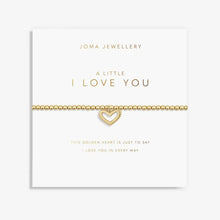 Load image into Gallery viewer, JOMA JEWELLERY | GOLDEN GLOW | A LITTLE I LOVE YOU