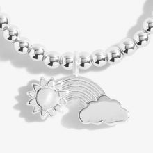 Load image into Gallery viewer, JOMA JEWELLERY | A LITTLE | WHATEVER THE WEATHER WE'LL GET THROUGH IT TOGETHER BRACELET