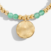 Load image into Gallery viewer, JOMA JEWELLERY | A LITTLE | AUGUST ADVENTURINE | GOLD BRACELET