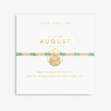 Load image into Gallery viewer, JOMA JEWELLERY | A LITTLE | AUGUST ADVENTURINE | GOLD BRACELET