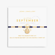 Load image into Gallery viewer, JOMA JEWELLERY | A LITTLE | SEPTEMBER LAPIS LAZULI | GOLD BRACELET