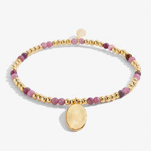 Load image into Gallery viewer, JOMA JEWELLERY | A LITTLE | OCTOBER TOURMALINE | GOLD BRACELET