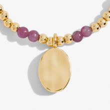 Load image into Gallery viewer, JOMA JEWELLERY | A LITTLE | OCTOBER TOURMALINE | GOLD BRACELET