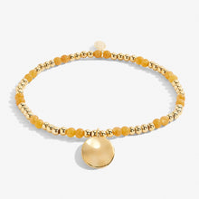 Load image into Gallery viewer, JOMA JEWELLERY | A LITTLE | NOVEMBER YELLOW QUARTZ | GOLD BRACELET