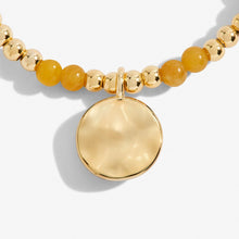 Load image into Gallery viewer, JOMA JEWELLERY | A LITTLE | NOVEMBER YELLOW QUARTZ | GOLD BRACELET