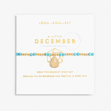 Load image into Gallery viewer, JOMA JEWELLERY | A LITTLE | DECEMBER TURQUOISE | GOLD BRACELET