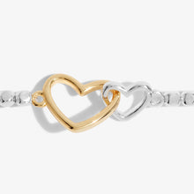 Load image into Gallery viewer, JOMA JEWELLERY | FOREVER YOURS | A LITTLE | YOU ARE ALWAYS IN MY HEART BRACELET