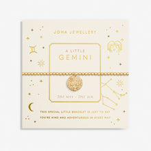 Load image into Gallery viewer, JOMA JEWELLERY | STAR SIGN GOLD A LITTLE | GEMINI BRACELET