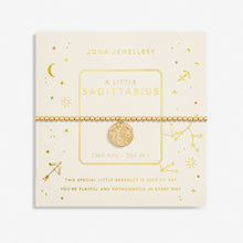 Load image into Gallery viewer, JOMA JEWELLERY | STAR SIGN GOLD A LITTLE | SAGITTARIUS BRACELET