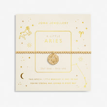 Load image into Gallery viewer, JOMA JEWELLERY | STAR SIGN GOLD A LITTLE | ARIES BRACELET