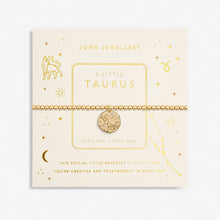 Load image into Gallery viewer, JOMA JEWELLERY | STAR SIGN GOLD A LITTLE | TAURUS BRACELET