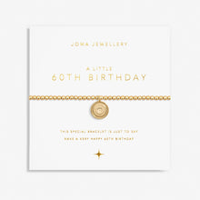Load image into Gallery viewer, JOMA JEWELLERY | A LITTLE GOLD | 60TH BIRTHDAY BRACELET