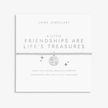 Load image into Gallery viewer, JOMA JEWELLERY | A LITTLE | FRIENDSHIPS ARE LIFE'S TREASURES BRACELET