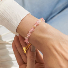Load image into Gallery viewer, JOMA JEWELLERY | MANIFESTONES | WATERMELON STONE BRACELET