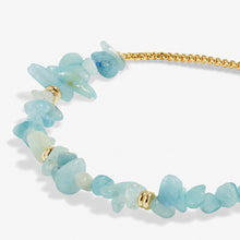 Load image into Gallery viewer, JOMA JEWELLERY | MANIFESTONES | AQUAMARINE BRACELET