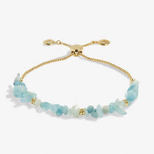Load image into Gallery viewer, JOMA JEWELLERY | MANIFESTONES | AQUAMARINE BRACELET