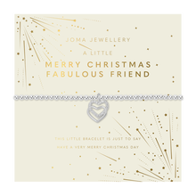 Load image into Gallery viewer, JOMA JEWELLERY | A LITTLE | MERRY CHRISTMAS FABULOUS FRIEND