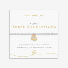 Load image into Gallery viewer, JOMA JEWELLERY | A LITTLE | THREE GENERATIONS