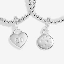 Load image into Gallery viewer, JOMA JEWELLERY | INFINITY BRACELETS | 50th BIRTHDAY