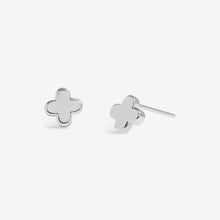 Load image into Gallery viewer, JOMA JEWELLERY | MINI CHARMS | CLOVER | STUD EARRINGS