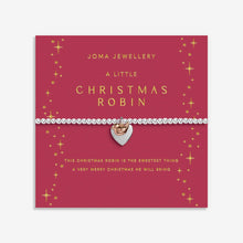 Load image into Gallery viewer, JOMA JEWELLERY | CHRISTMAS A LITTLE | CHRISTMAS ROBIN BRACELET