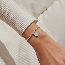Load image into Gallery viewer, JOMA JEWELLERY | CHRISTMAS A LITTLE | MERRY CHRISTMAS WONDERFUL DAUGHTER BRACELET