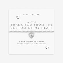 Load image into Gallery viewer, JOMA JEWELLERY | A LITTLE | THANK YOU FROM THE BOTTOM OF MY HEART