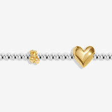 Load image into Gallery viewer, JOMA JEWELLERY | BIRTH MONTH A LITTLE | MAY SILVER AND GOLD PLATED BRACELET