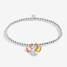 Load image into Gallery viewer, JOMA JEWELLERY | A LITTLE CHARMED MOMENTS | LOVE YOU TO THE MOON AND BACK BRACELET