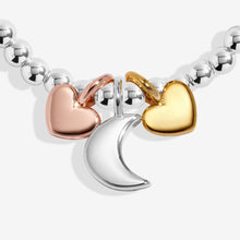Load image into Gallery viewer, JOMA JEWELLERY | A LITTLE CHARMED MOMENTS | LOVE YOU TO THE MOON AND BACK BRACELET