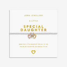 Load image into Gallery viewer, JOMA JEWELLERY | A LITTLE CHARMED MOMENTS | SPECIAL DAUGHTER BRACELET