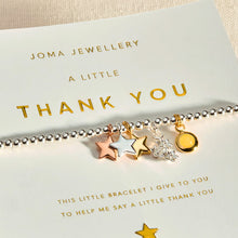 Load image into Gallery viewer, JOMA JEWELLERY | A LITTLE CHARMED MOMENTS | THANK YOU BRACELET