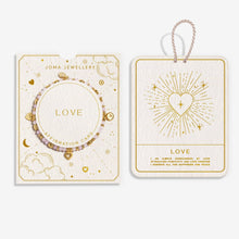 Load image into Gallery viewer, JOMA JEWELLERY | AFFIRMATION CARD | LOVE BRACELET
