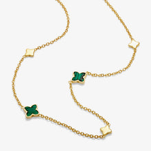 Load image into Gallery viewer, JOMA JEWELLERY | LOVED BY YOU | GREEN CLOVER | NECKLACE
